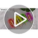WMKGG Stackable Silicone Popsicle Molds with Lids, 4 PCS Ice Cream Molds with 50 Wooden Sticks for Cake Pop, Ice Pop, Cakesicle (Standard Size/Multicolor)
