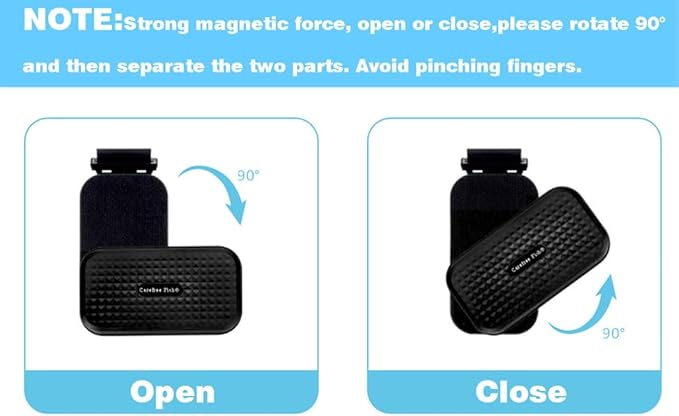 Carefree Fish Aquarium Super Strong Magnetic Cleaner for Glass Fish Tank Magnet Brush with Algae Scrapers Floating
