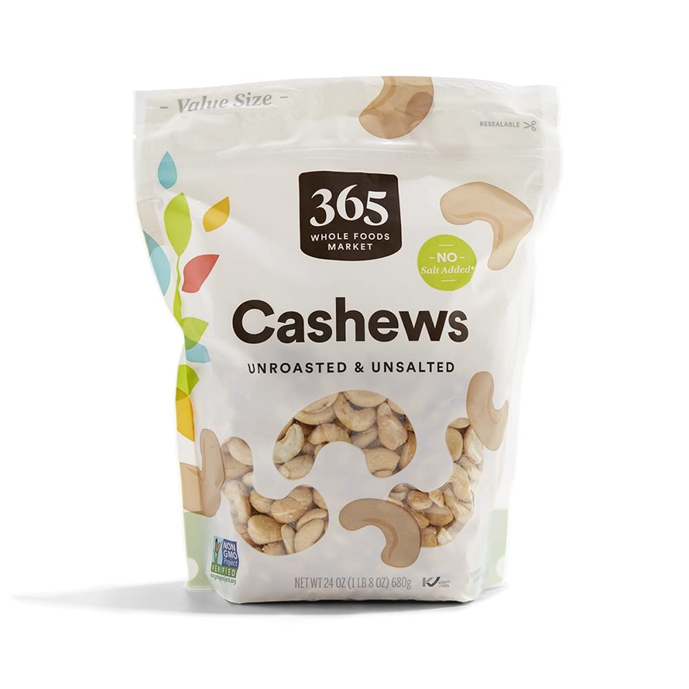365 by Whole Foods Market, Organic Cashews, 10 Ounce