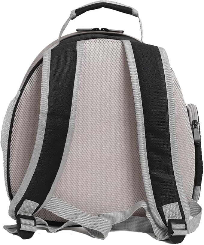 Small Animal Travel Carrier Backpack Design for Guinea Pig,Portable Bearded Dragon Bag for Sugar Glider,Hedgehog,Rat,Bunny,Rat (Black, Backpack)