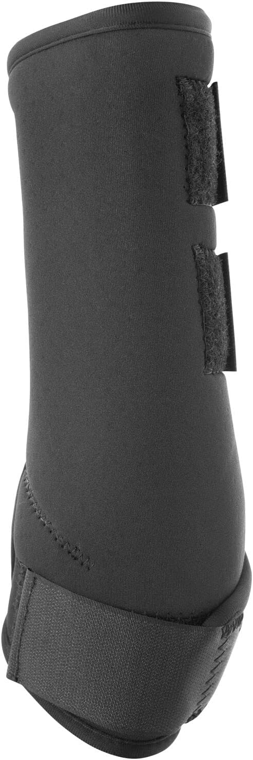 HORZE Brushing Splint Boots for Horses (Pair) - Durable Neoprene, Secure Closure, Lightweight - Black - XL