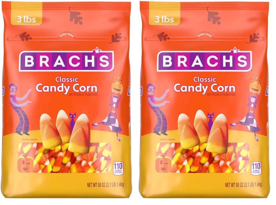 Brach's Classic Candy Corn, Classic Treats, 50 Ounce Bag