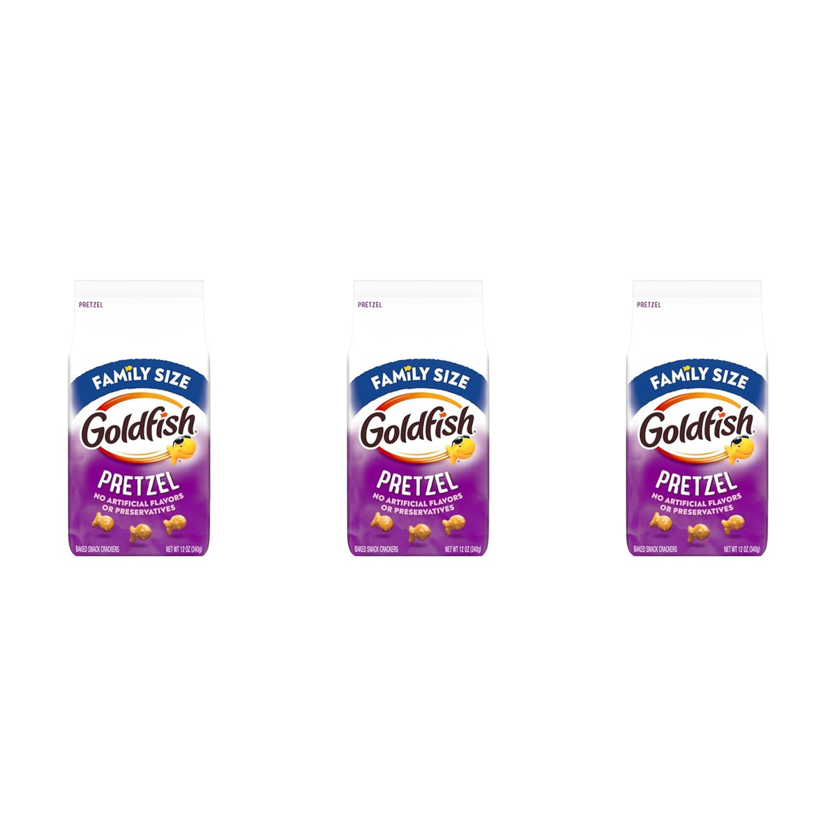 Goldfish Pretzel Crackers, 12 Oz Bag