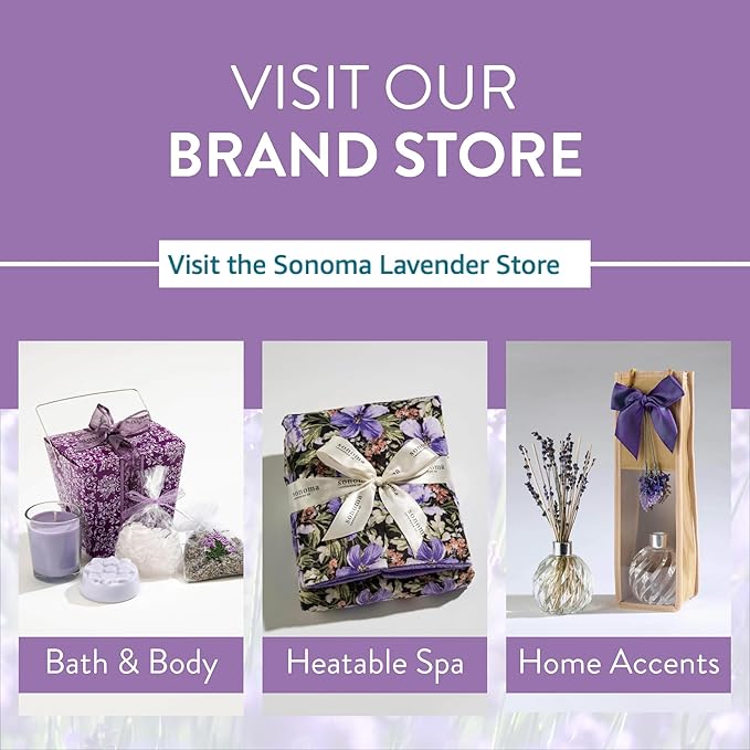 Sonoma Lavender Microwaveable Aromatherapy Pillow, Lucky The Puppy, Lavender Scented