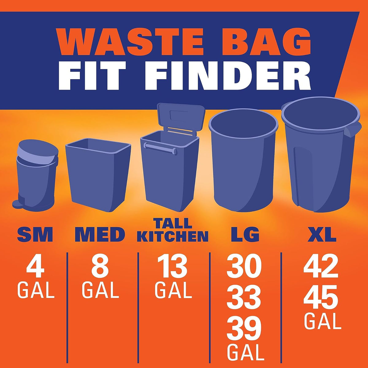 Hefty Ultra Strong Tall Kitchen Trash Bags - Citrus Twist, 13 Gallon, 40 Count