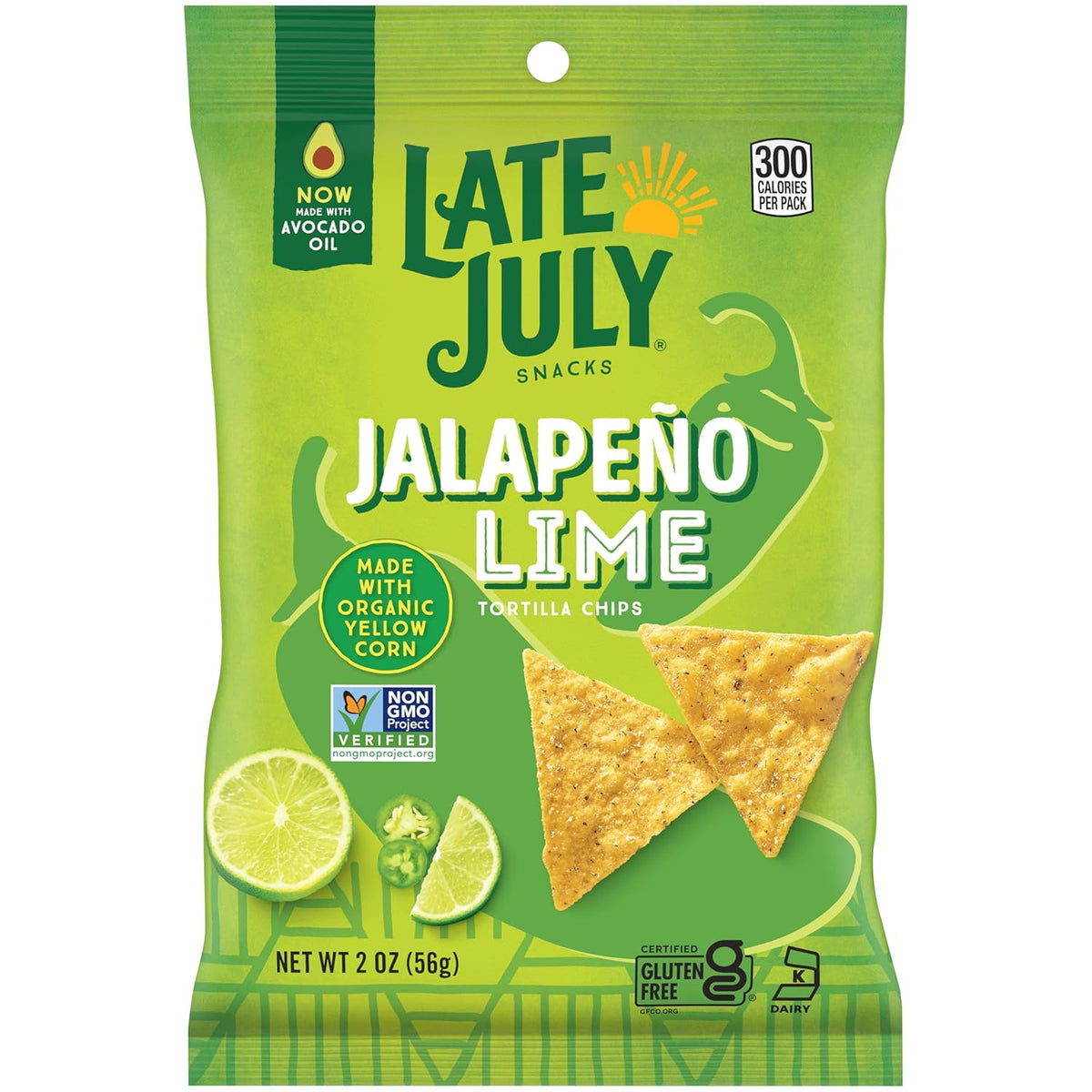 LATE JULY Snacks Variety Pack Tortilla Chips, 0.9 Oz 10 Count Snack Bags