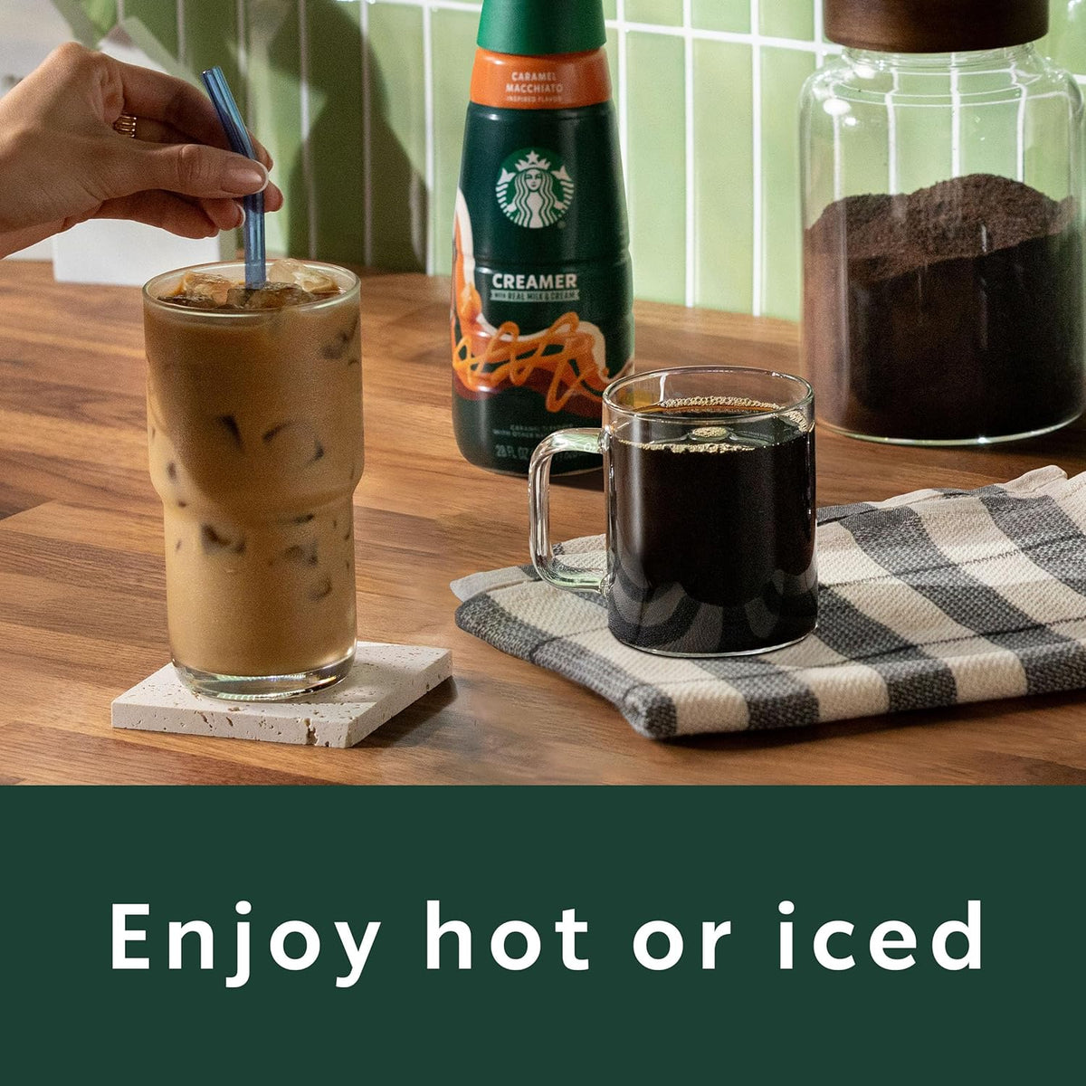 Starbucks Whole Coffee Beans, Medium Roast Hot or Iced Coffee, Pike Place Roast, 28 oz
