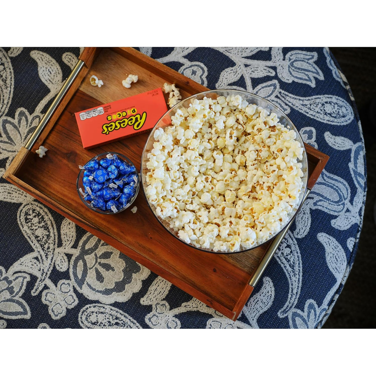 SkinnyPop Roasted Garlic Butter Popcorn, Whole Grain Gluten-Free Snack, 4.4 oz Bag