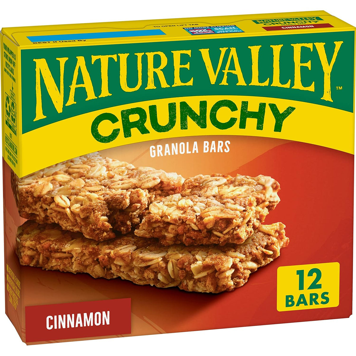 Nature Valley Crunchy Granola Bars, Oats 'N Dark Chocolate, 24 Bars, 17.88 oz (12 Pouches)