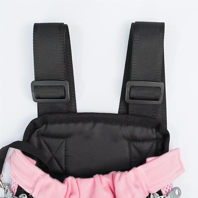 Portable Pet Carrier Backpack, Adjustable Pet Front Cat Dog Carrier Backpack Travel Bag for Small Medium Dogs Cats Puppies, Cat Backpack Carrier for Hiking Cycling (G, M)