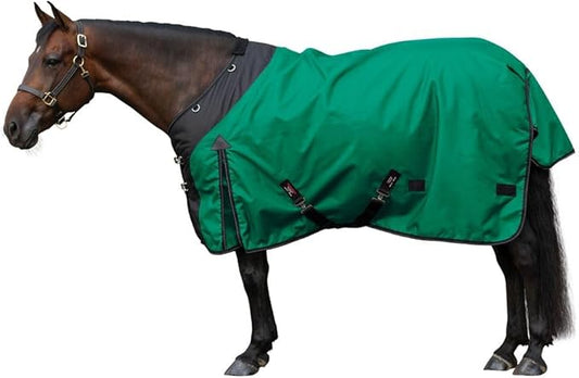 STORM SHIELD Classic II Surcingle Horse Turnout Blanket | Contour Collar | Horse Blankets for Winter Waterproof | 1200D Ripstop Durability | Winter Horse Blanket