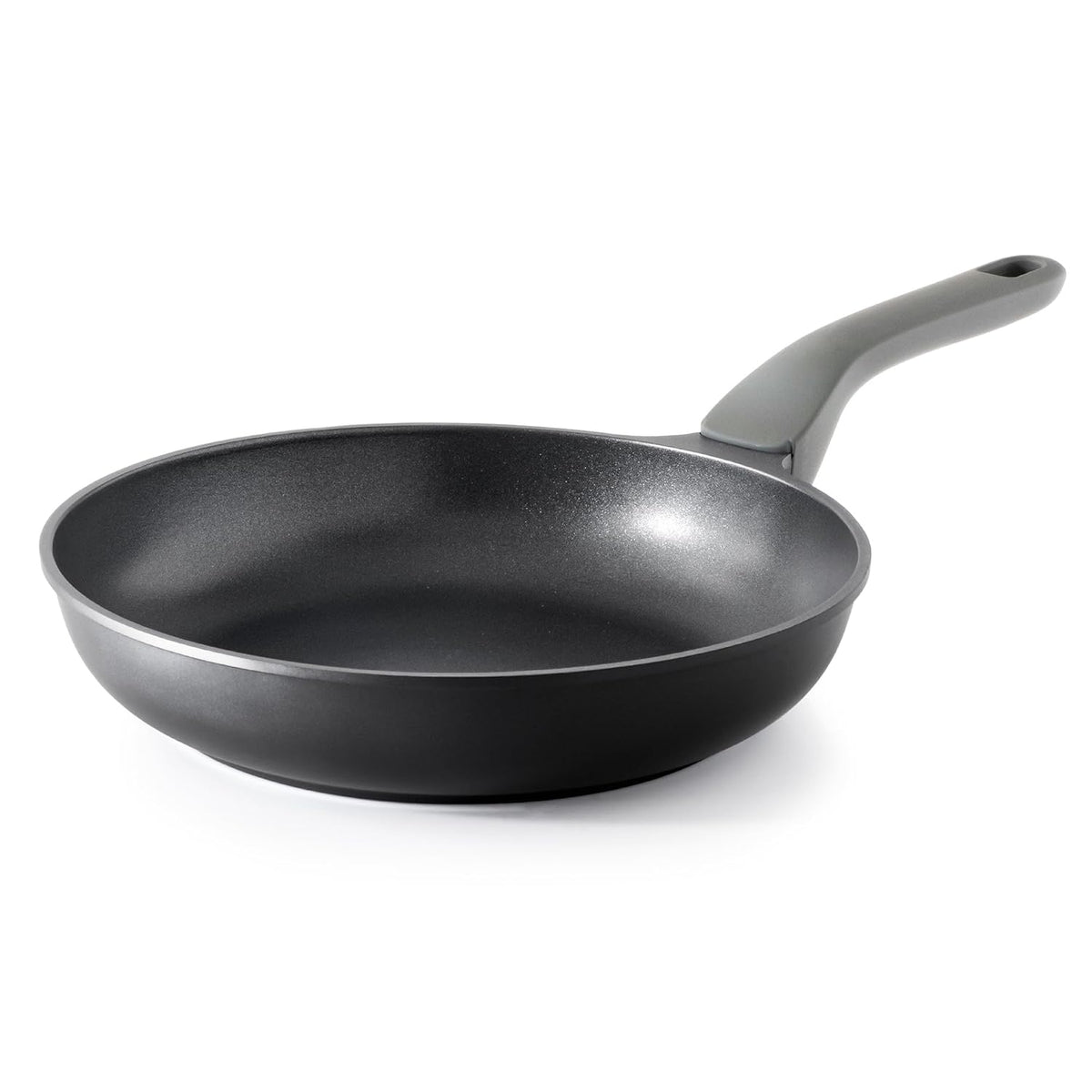 PRICUSIS Nonstick Ceramic Frying Pan, 8/10/12 Inch Non Toxic Skillet, Egg & Omelet & Chef's Pan, Induction Compatible & Oven Safe, Dishwasher Safe,PTFE PFAS & PFOA Free (8-Inch, Gray)