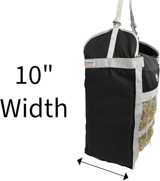 Derby Originals Top Load Hay Bag with Super Tough Bottom and 6 Month Warranty (Royal Blue/Turquoise)