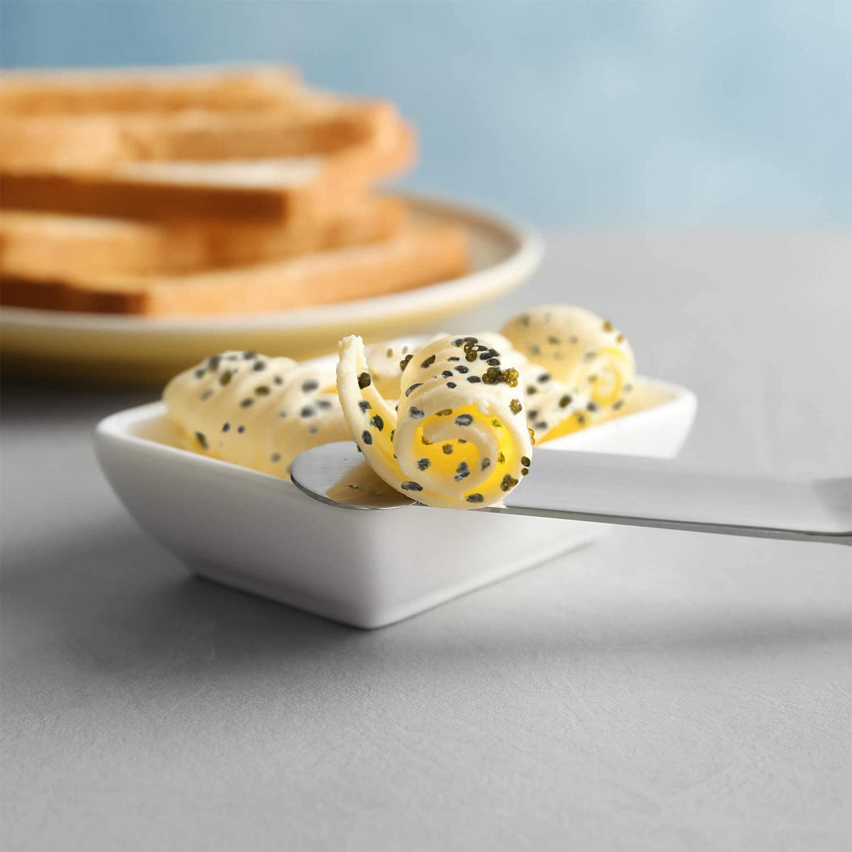 Marky’s Premium Sturgeon Caviar Butter - 3.5 oz / 100 g - 65% French Butter/ 35% Sturgeon Caviar – GUARANTEED OVERNIGHT