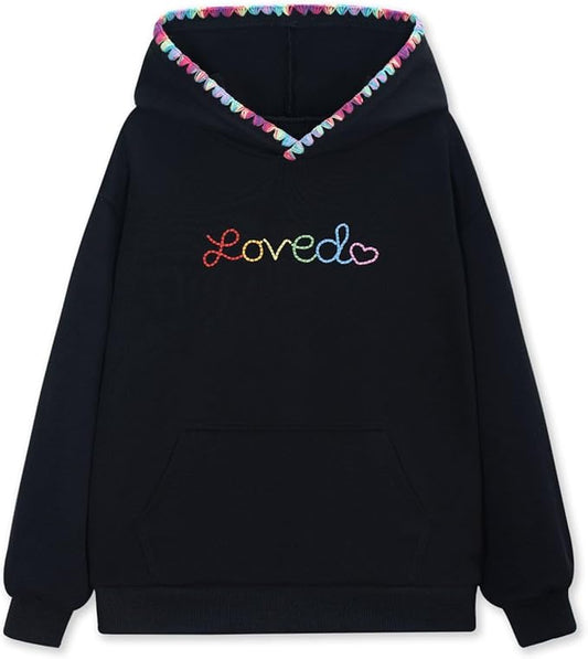 WELAKEN Sweatshirts for Girls Toddler & Kids II Little Girl's Pullover Tops Sweaters & Hoodies