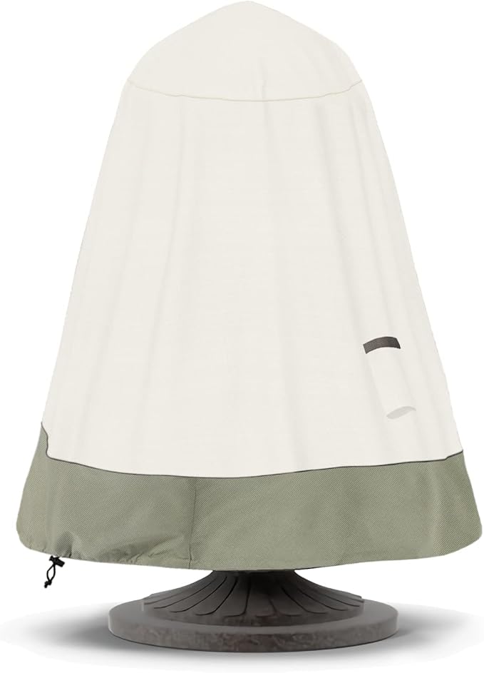 Bitubi Fountain Cover（36"x42"） 600D Oxford Cloth Garden Fountain Statue Protective Cover with Drawstring Waterproof Windproof Fountain Protector