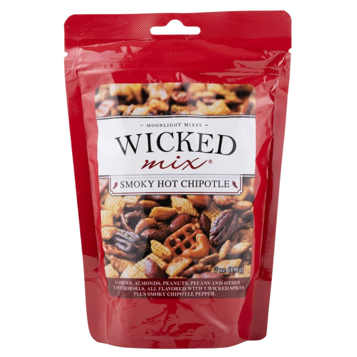 Wicked Mix Snack Mix with Mixed Nuts - Sweet and Salty Snacks Trail Mix Snack Packs with Almonds, Cashews, Pretzels, Pecans - Healthy Snacks Zero Trans Fat in Resealable Bag (Original Mix, Pack of 3)
