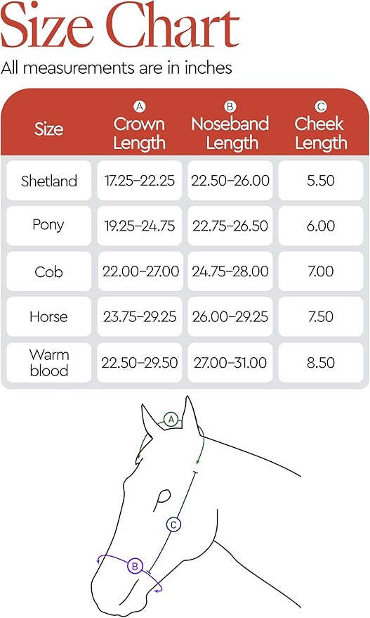 HORZE Howard Soft Fleece Padded Polyester Horse Halter - Quick and Easy-to-Adjust Straps, Brushed Nickel Hardware, and Throat Snap Closure - Purple (Horse)