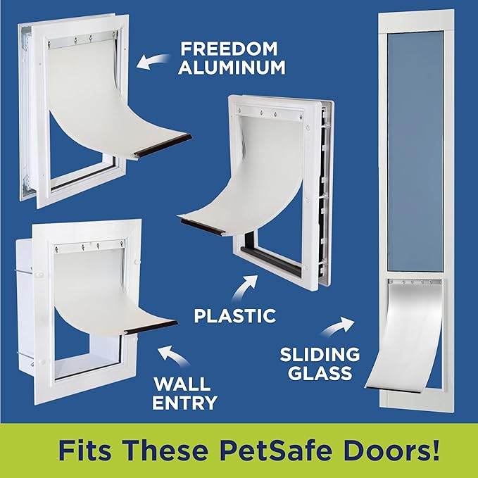 Medium Non PVC Compatible w/PetSafe PAC11-11038 - 8 1/8" x 12 7/8" Longer Lasting, Most Energy Efficient, Less Shrinkage, BPA Free