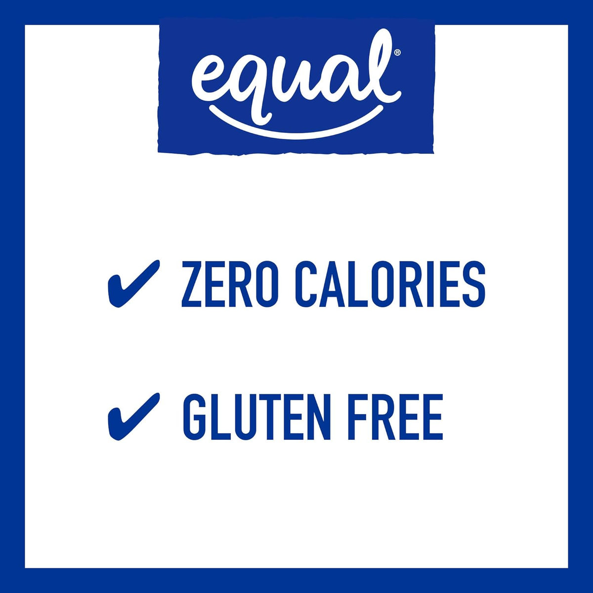 EQUAL 0 Calorie Sweetener, Aspartame and Acesulfame-K Sweetener Packets, Zero Calorie Sugar Alternative, Erythritol Free, 800 Ct (Pack of 1)
