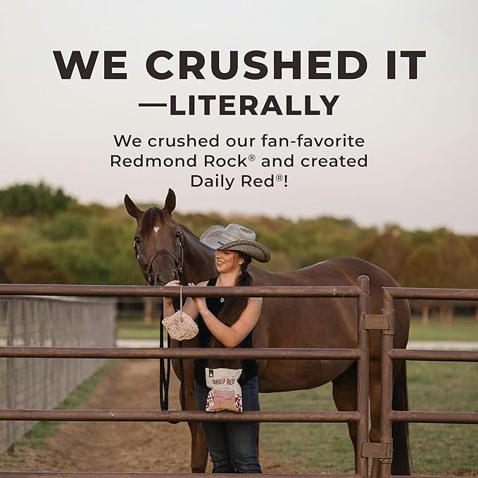 Daily RED Crushed - Mineral Supplement for Horses (5 LB Bag)