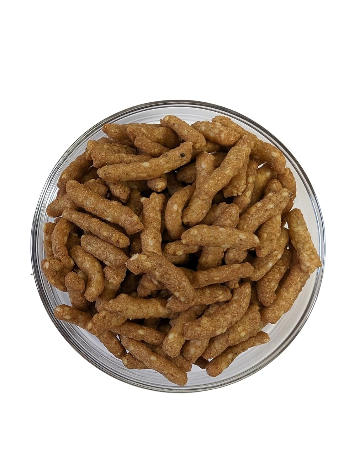 Sesame Sticks Original 1 lb. By Medley Hills Farm in Reusable Container - Delicious and Fresh Sesame Sticks Snacks - Ideal for Midday Snacking