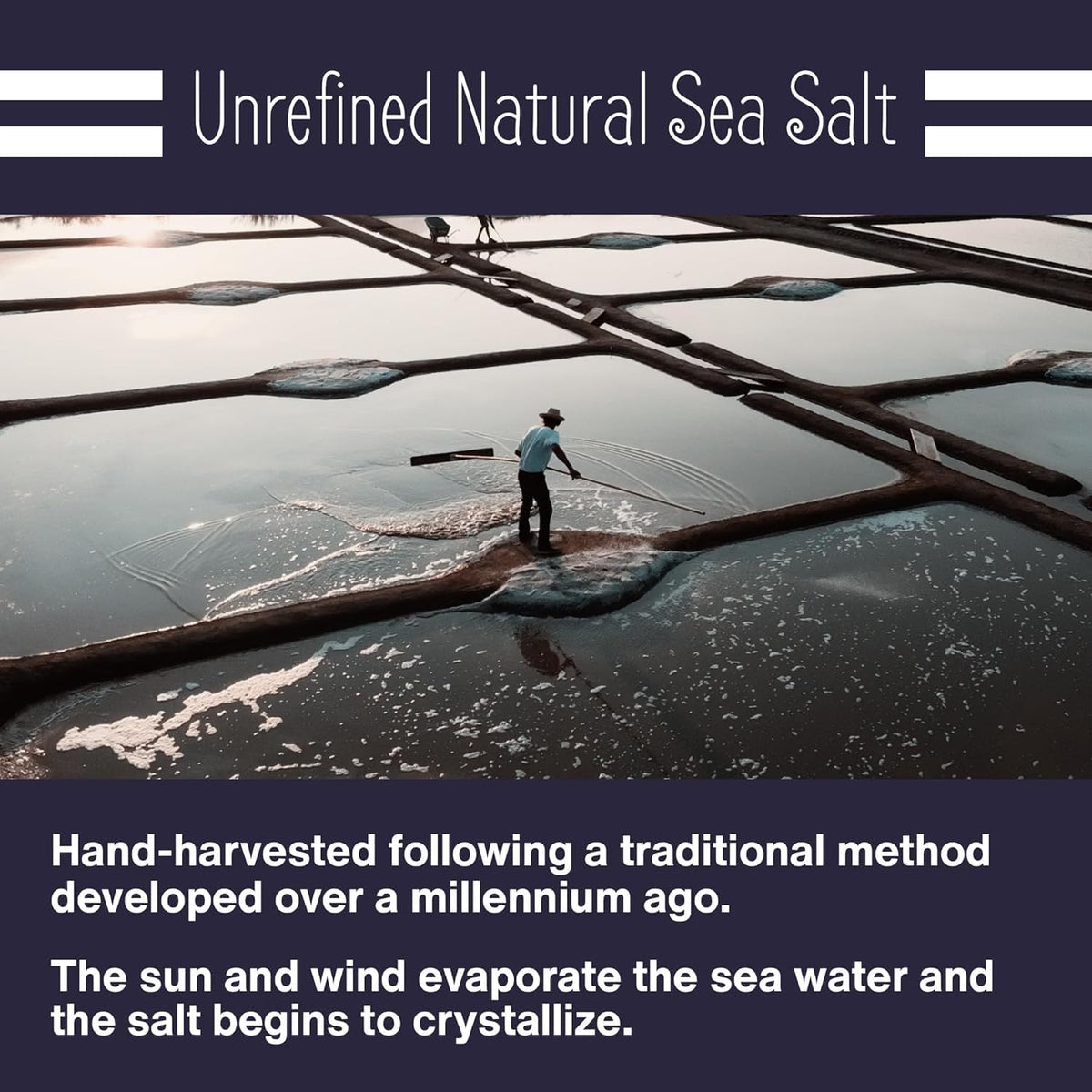 Le Marinier Celtic Salt Organic Fine Ground, 1.1lb - 18oz. Mineral Rich. 100% Natural and Unrefined. French Sea Salt Organic Vital Minerals. Hand Harvested Mineral Salt (1.1lb Fine Ground)