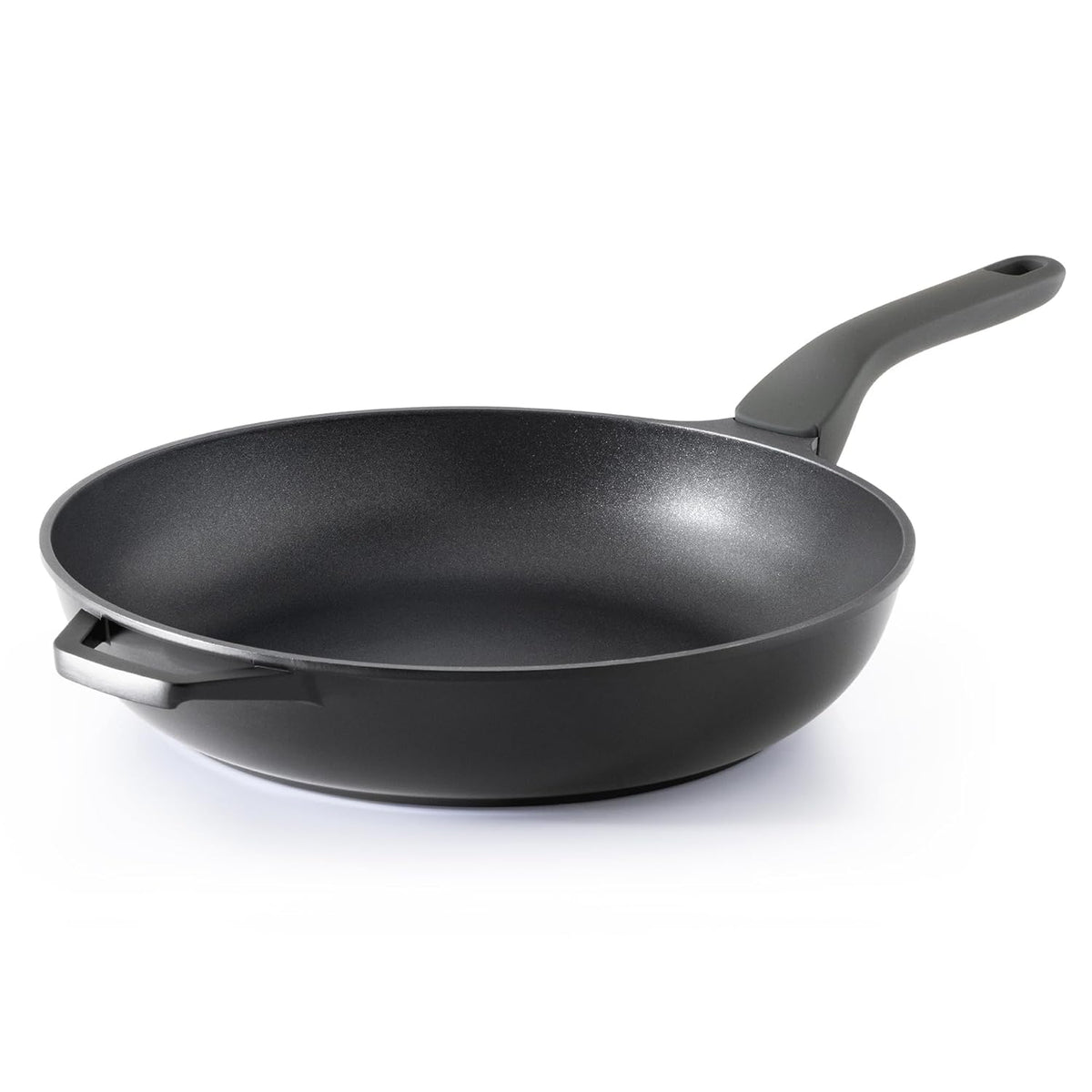PRICUSIS Nonstick Ceramic Frying Pan, 8/10/12 Inch Non Toxic Skillet, Egg & Omelet & Chef's Pan, Induction Compatible & Oven Safe, Dishwasher Safe,PTFE PFAS & PFOA Free (8-Inch, Gray)