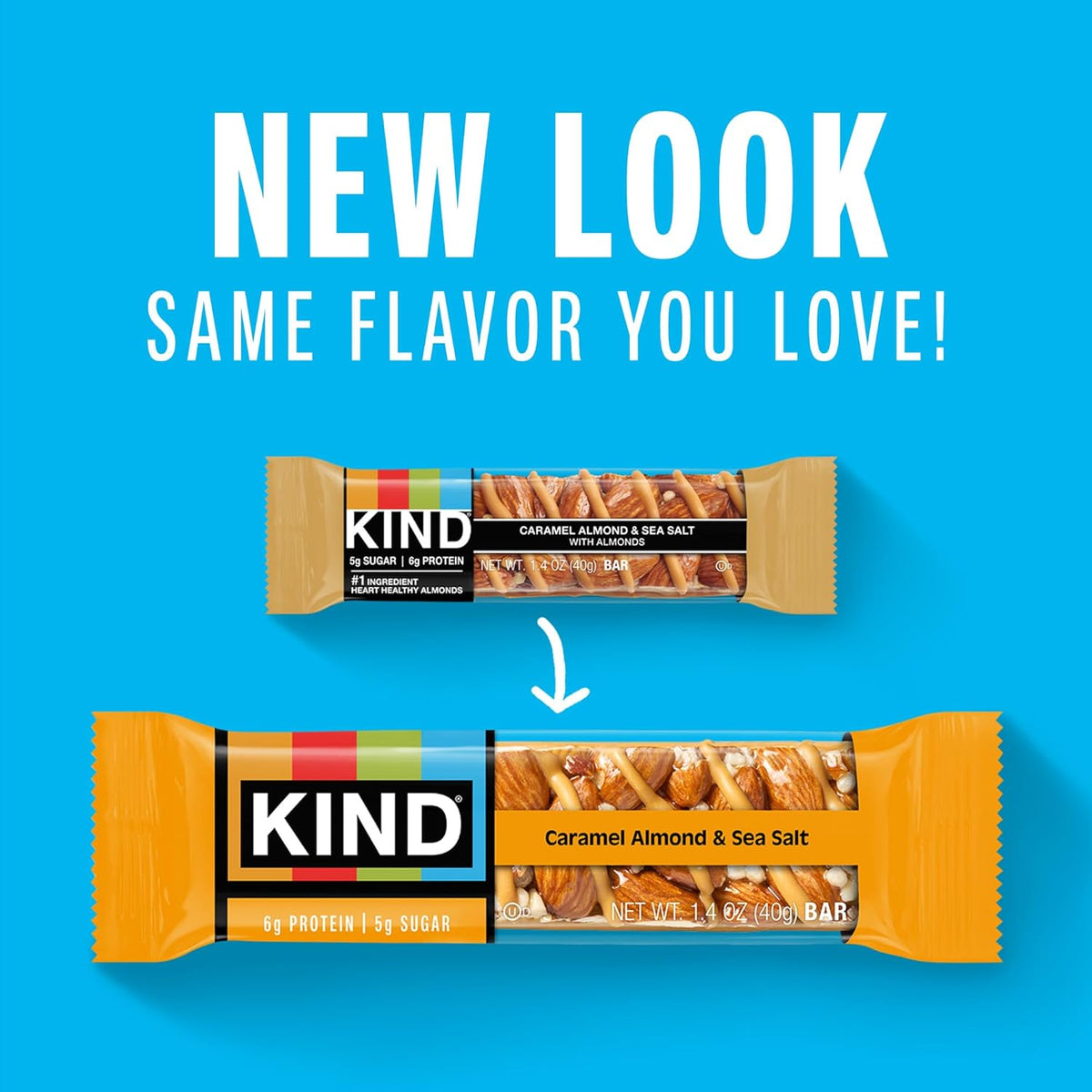KIND Dark Chocolate Nuts & Sea Salt, Peanut Butter Dark Chocolate, Caramel Almond Sea Salt Bars - 12 Count Variety Pack