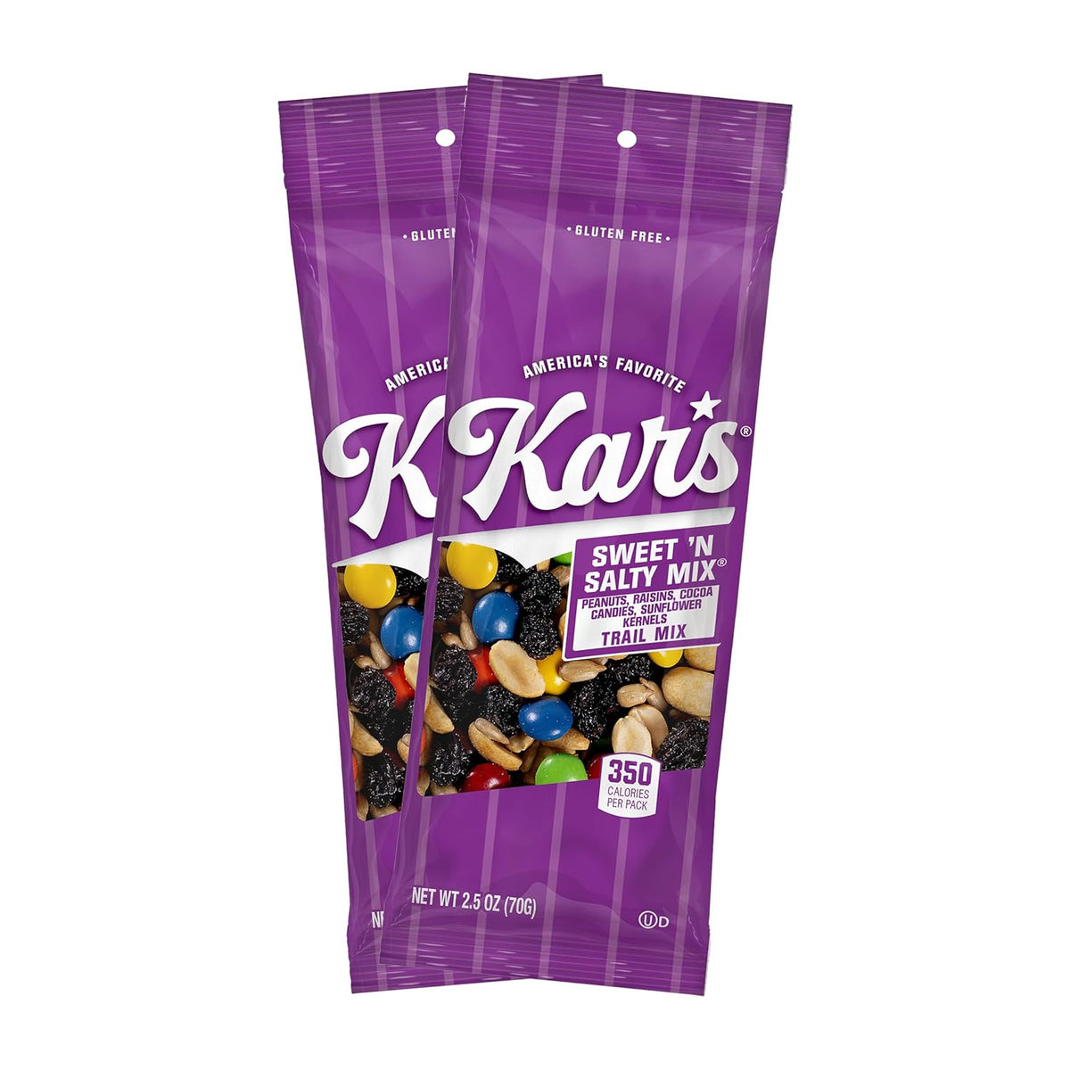 Kar’s Nuts Sweet ‘N Salty Deluxe Trail Mix, 1.5 oz – Grab & Go Bags, Individual Snack Packs (Pack of 18), Gluten-Free Trail Mix Snack