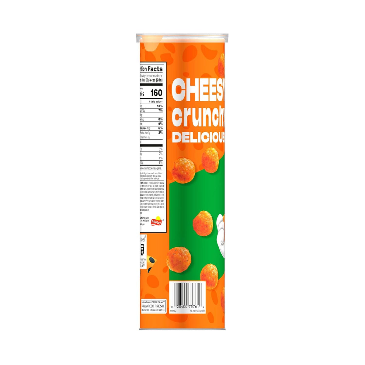 Cheetos Minis, Cheddar Jalapeno, 3.625 oz Canister
