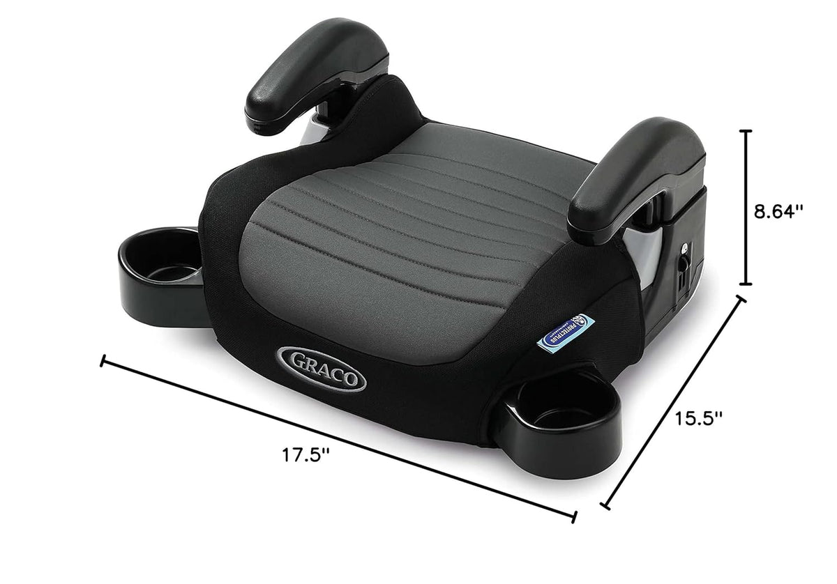Backless Booster Car Seat TurboBooster 2.0 – Denton | Ages 4–10, 40–100 lbs