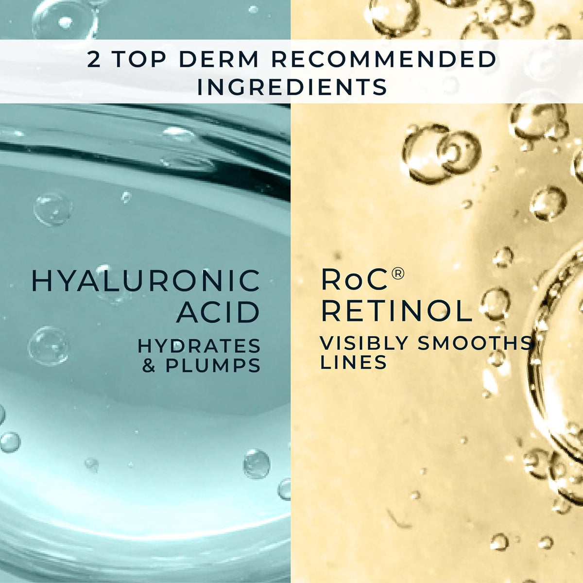 RoC Retinol Correxion Max Daily Hydration Anti-Aging Face Moisturizer with Hyaluronic Acid, Oil Free Skin Care Cream for Fine Lines, Dark Spots, Post-Acne Scars, Retinol Moisturizer, 1.7 Ounces