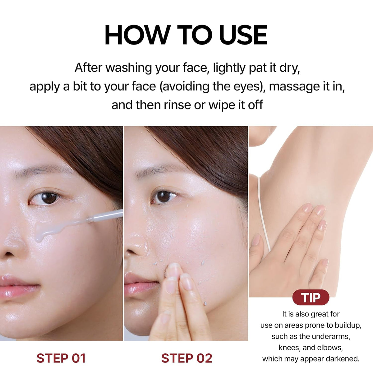 Dr.Melaxin Peel Shot Glow Black Rice Peeling Ampoule 80ml, Dead Skin Remover Gentle Exfoliating with Rice Water Extract, AHA BHA, Niacinamide, Daily Skin Texture, All Skin Types, Korean Skincare