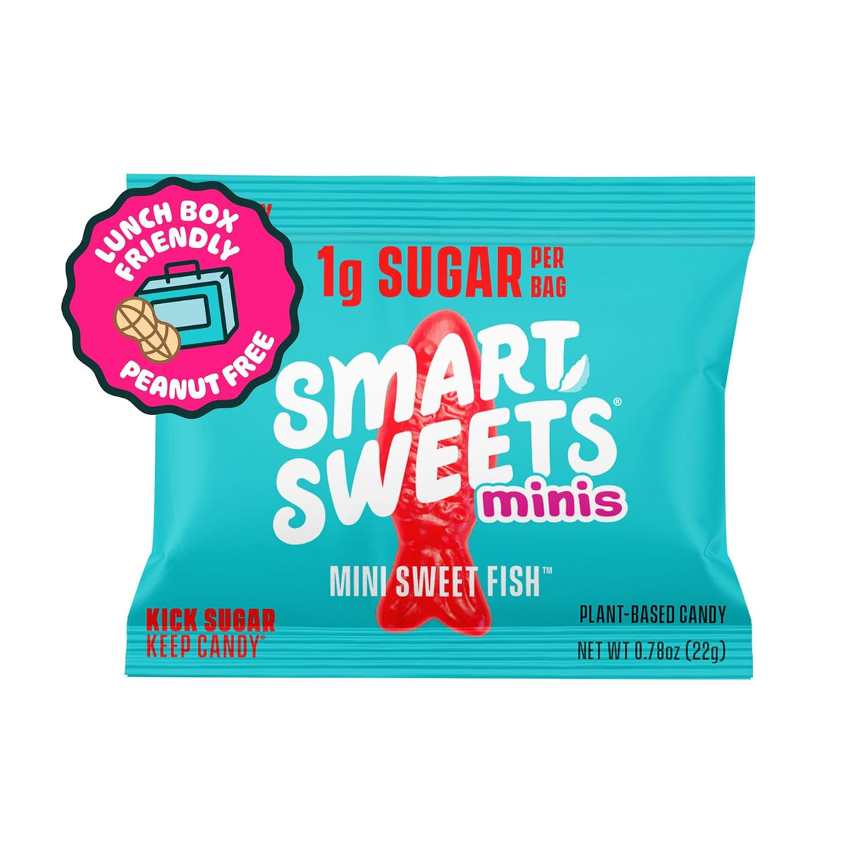 Smart Sweets Mini Sweet Fish Multipack, 6.24 Ounce