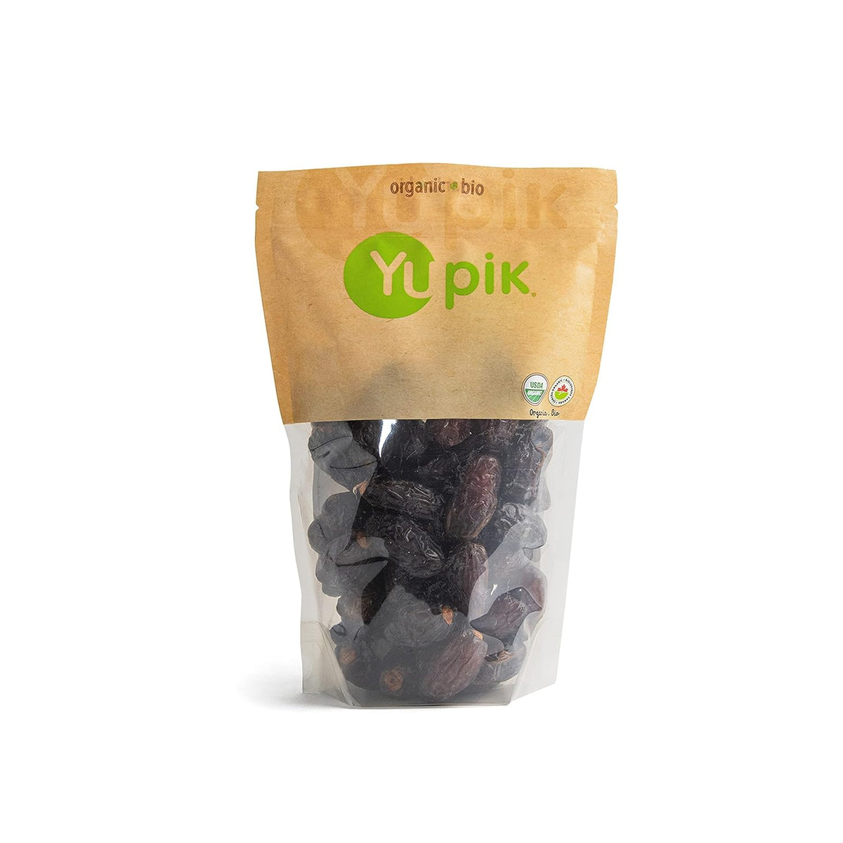 Yupik Organic Medjool Dates with Pits, 2.2 lb (35.2 oz), Non-GMO, Gluten-Free, Vegan, Kosher, Dried Fruits, Naturally Sweet, Sulphite-Free, Source of Fiber, Healthy Snacks, Ideal for Baking & Topping
