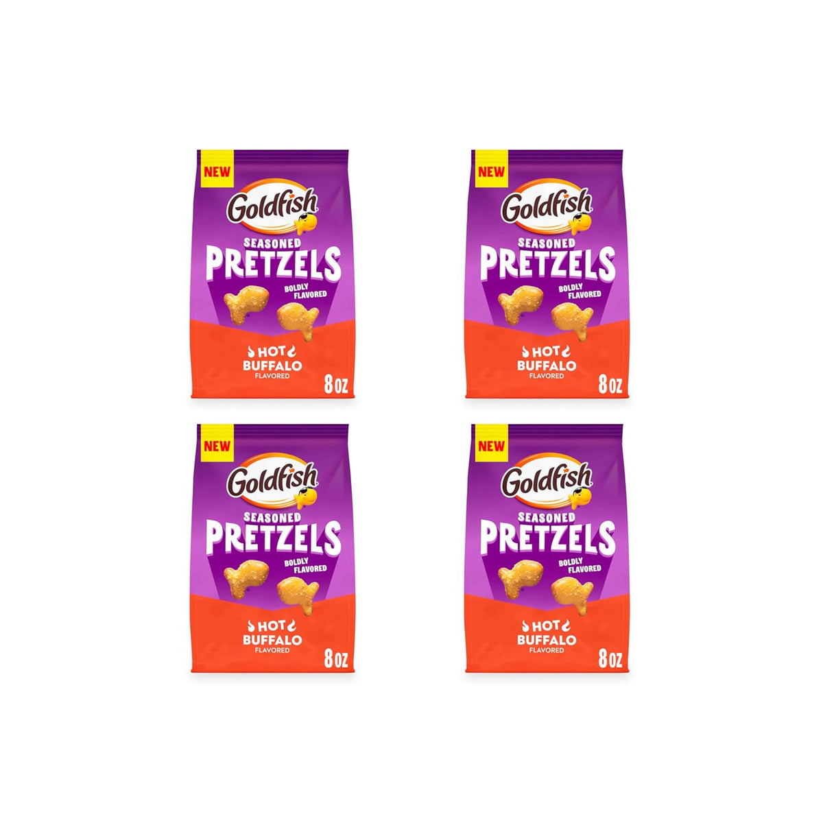 Goldfish Honey Mustard Seasoned Pretzels, 8 Ounce Bag