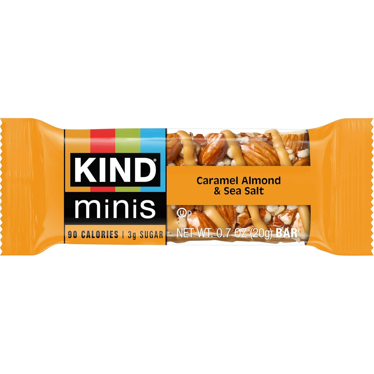 KIND Mini Snack Bars Variety Pack, Gluten Free, Low Sugar, Low Calorie Snacks, Dark Chocolate Nuts & Sea Salt, Caramel Almond & Sea Salt, Dark Chocolate Cherry Cashew, 30 Count