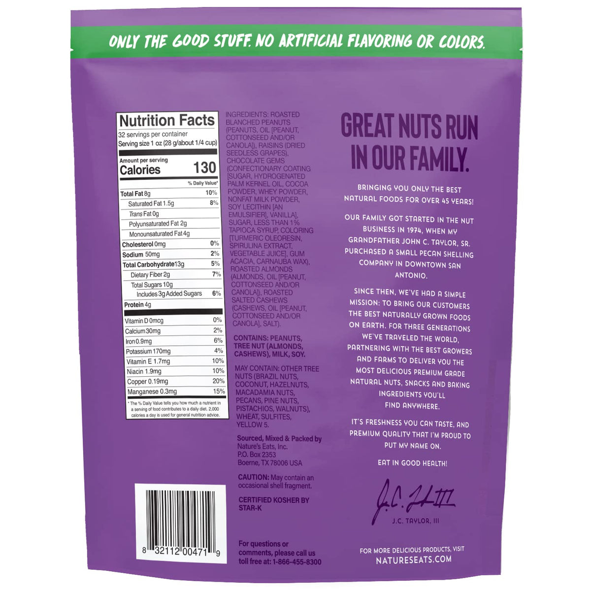 Nature's Eats Recovery, Muscle Mix, 32 Oz