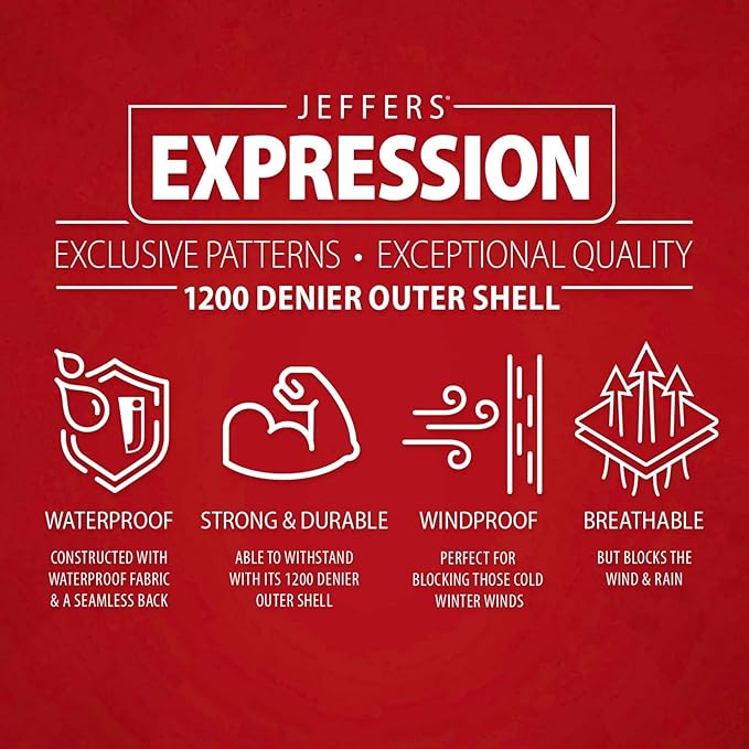 Jeffers Expression 1200 Denier Standard Neck Turnout Blanket, Rose Garden, 78" - Waterproof, Breathable Horse Blanket with 0g Polyfill, No insulation - Ideal Protection for Wind and Rain, Light Weight