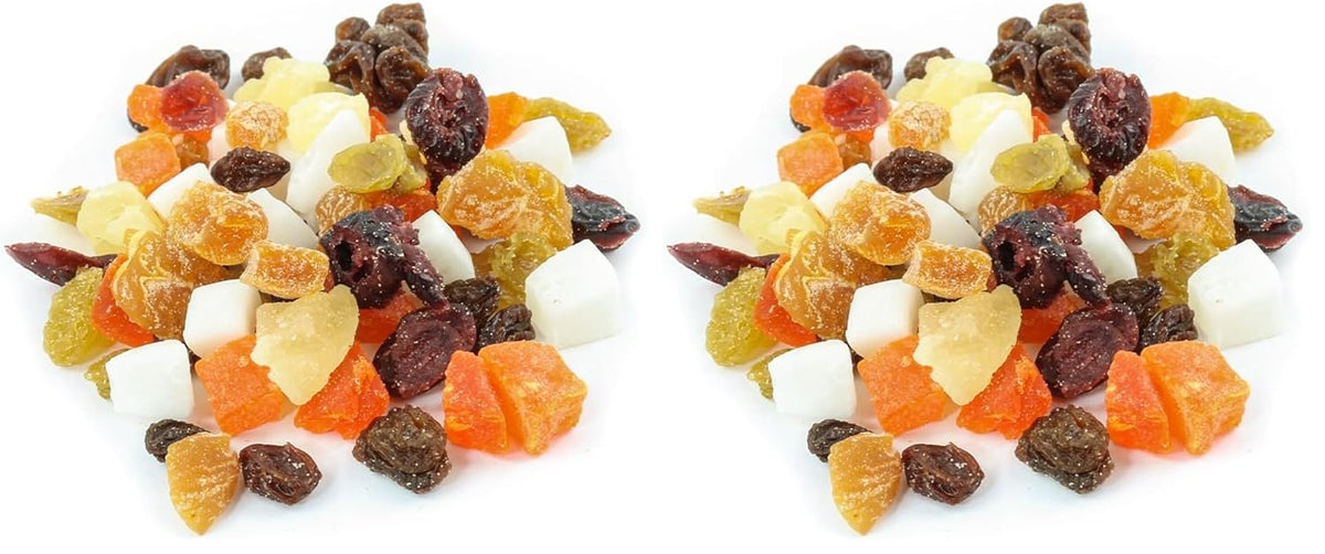 Oregon Farm Fresh Snacks Dried Fruit Mix – Snack Mix With Dried Cranberries, Coconut, Mango & Raisins - Healthy Adult & Kids Snacks - USA Made (24oz)