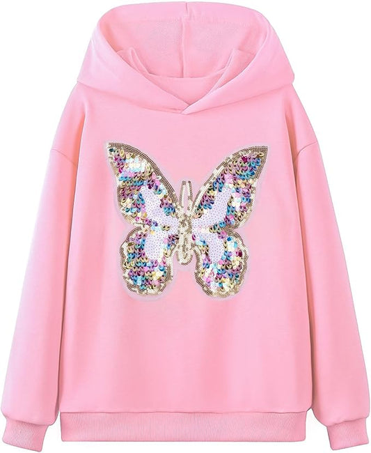 WELAKEN Sweatshirts for Girls Toddler & Kids II Little Girl's Pullover Tops Sweaters & Hoodies
