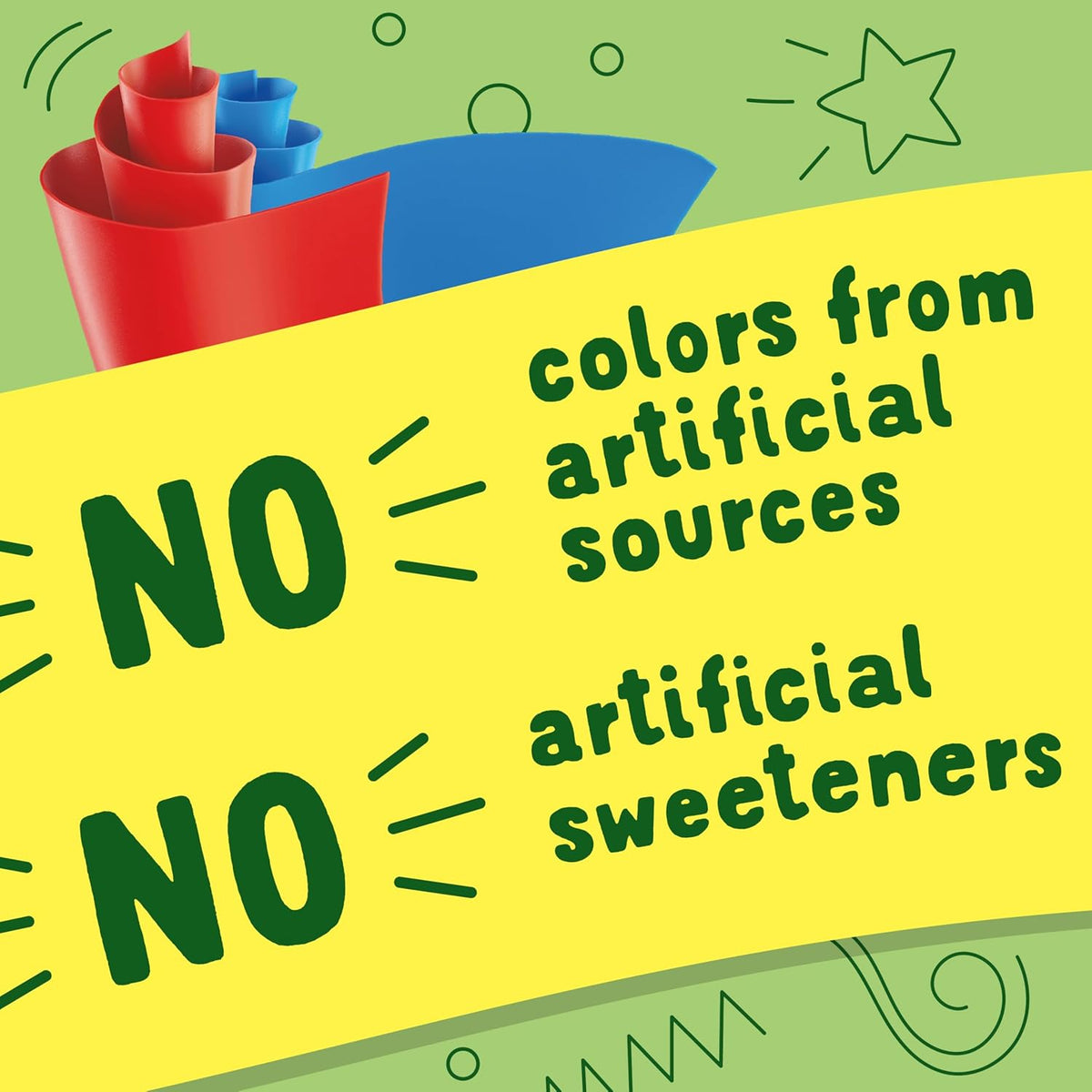 Fruit Roll-Ups Fruit Flavored Snacks, No Colors from Artificial Sources, Gluten Free, Variety Pack, 30 Ct, 15 oz