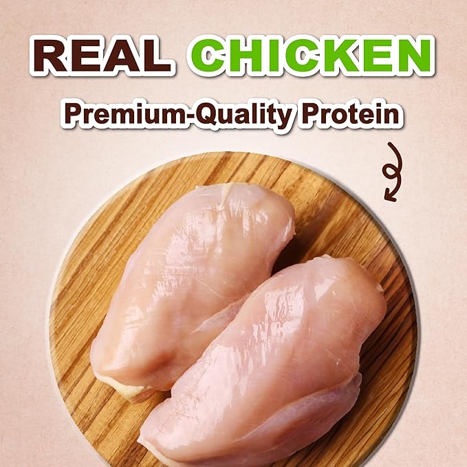 AFreschi Natural Chicken Chips 16 oz, Dog Treats, All Natural, Grain-Free, High-Protein, Low Fat, Healthy & Easily Digestible