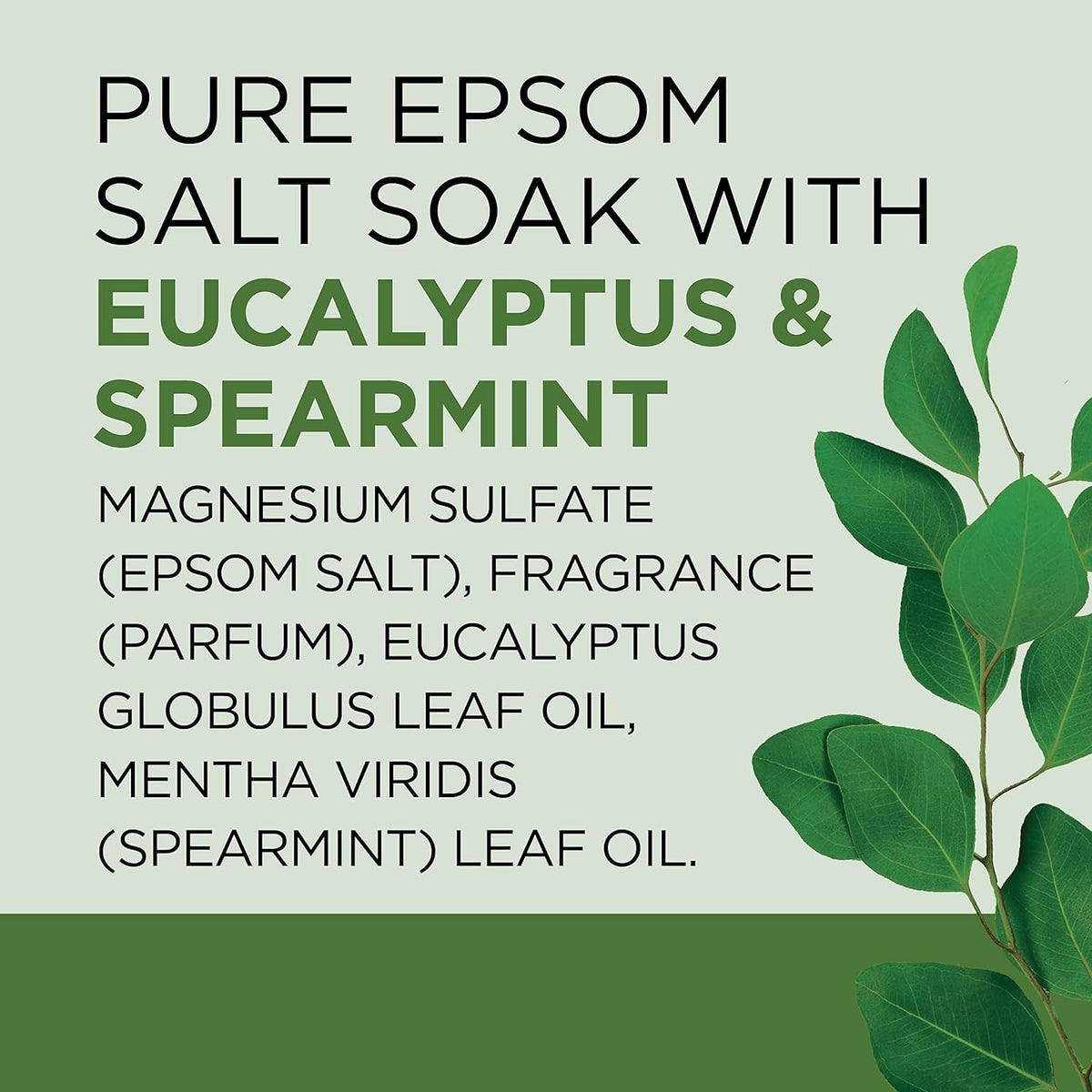Dr Teal's Pure Epsom Salt, Relax & Relief with Eucalyptus and Spearmint, 3 lb (Pack of 4)