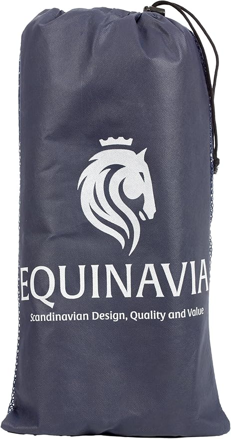 Equinavia Cool Relief Therapy Ice Boots Leg Wraps Pair for Horses, Gel Pack with Adjustable Straps | 16.5" x 15.5" with Storage Bag - Green - Pair - One Size