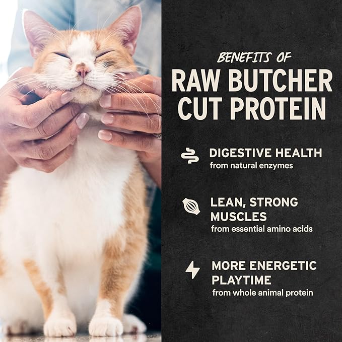 Vital Essentials Rabbit Bites Cat Treats, 0.9 oz | Freeze-Dried Raw | Single Protein | Grain Free, Gluten Free, Filler Free