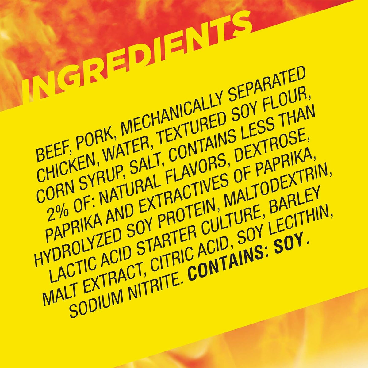 Slim Jim Monster Smoked Meat Sticks, Original Flavor, High Protein, 1.94 oz. (18 Count)