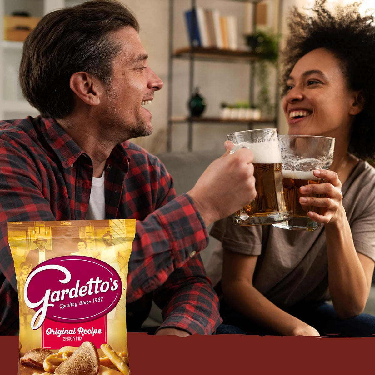 Gardetto's Snack Mix, Original Recipe, Snack Bag, 8.6 oz