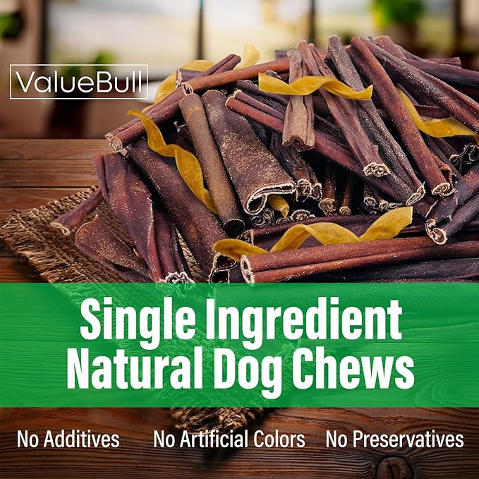 ValueBull Collagen Sticks for Dogs, Varied Shape & Size Chews, Natural Long-Lasting Dog Treats, 1 Pound - Supports Joints, Skin & Coat with Chondroitin & Glucosamine